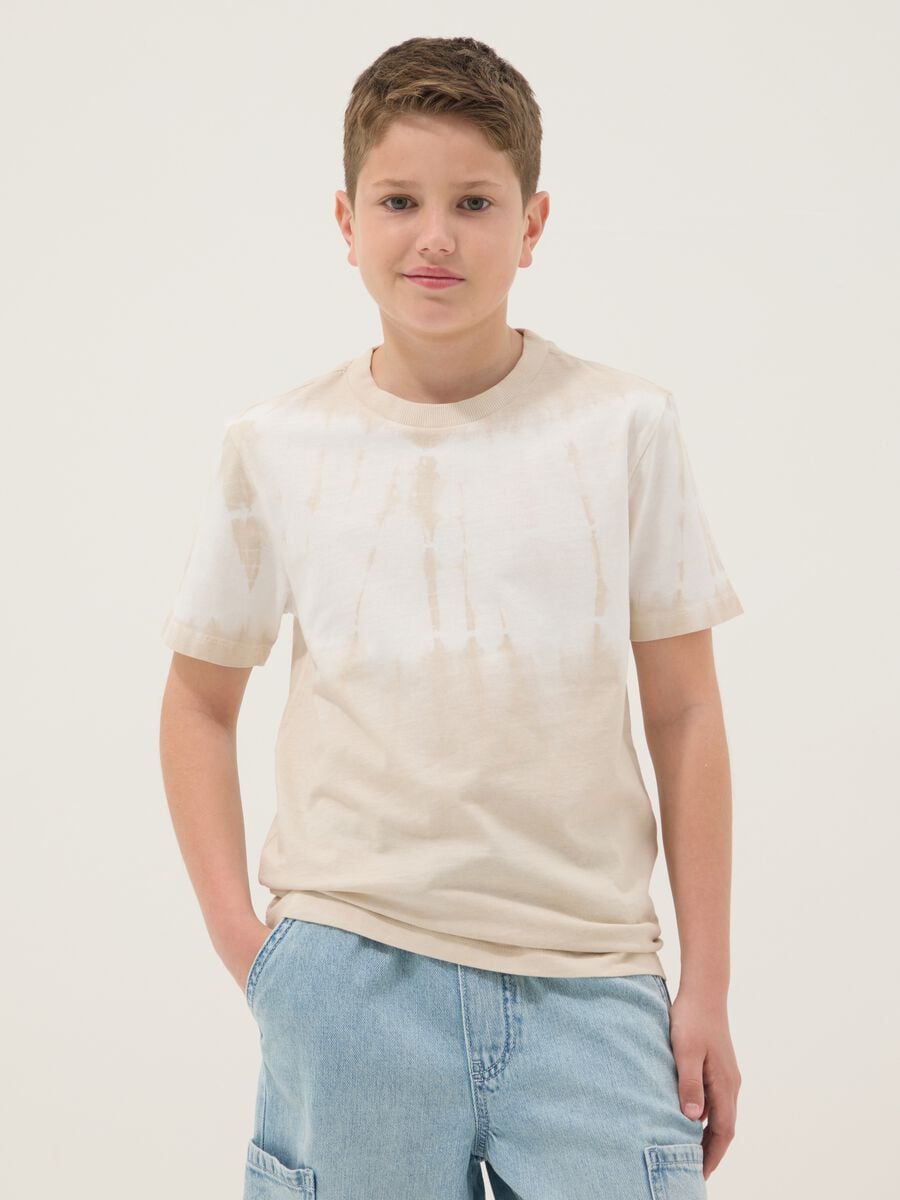 Boys&rsquo; multicolour pure cotton relaxed-fit T-shirt_0