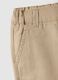 Beige cotton-linen blend chino trousers for boys with regular fit_3