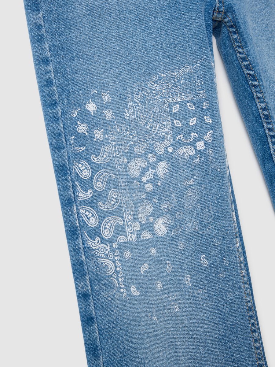 Flare-fit stretch jeans_5