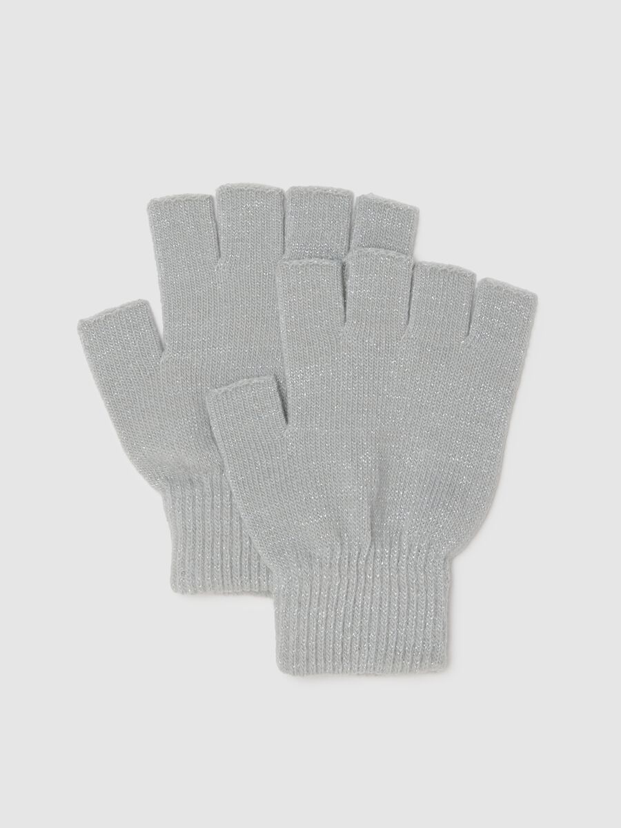 Grey Fingerless Gloves_0