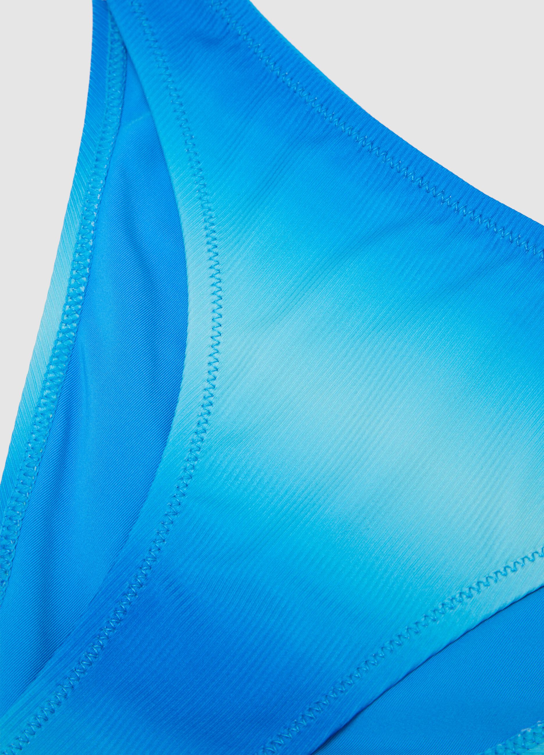 Girl's multicoloured stretch blend bikini