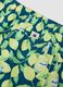 Blue boxer swim shorts with Limoncello print_1
