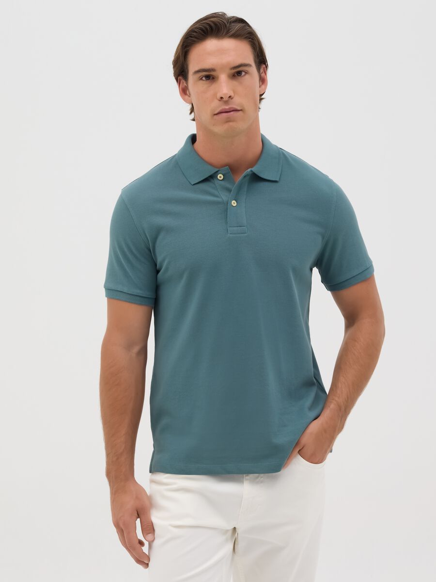 Organic cotton regular-fit polo shirt_0