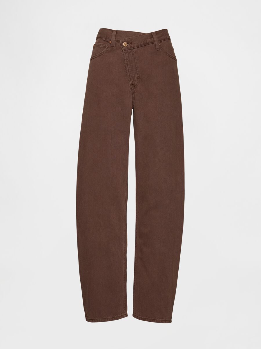 Jeans baggy in cotone e lyocell_6