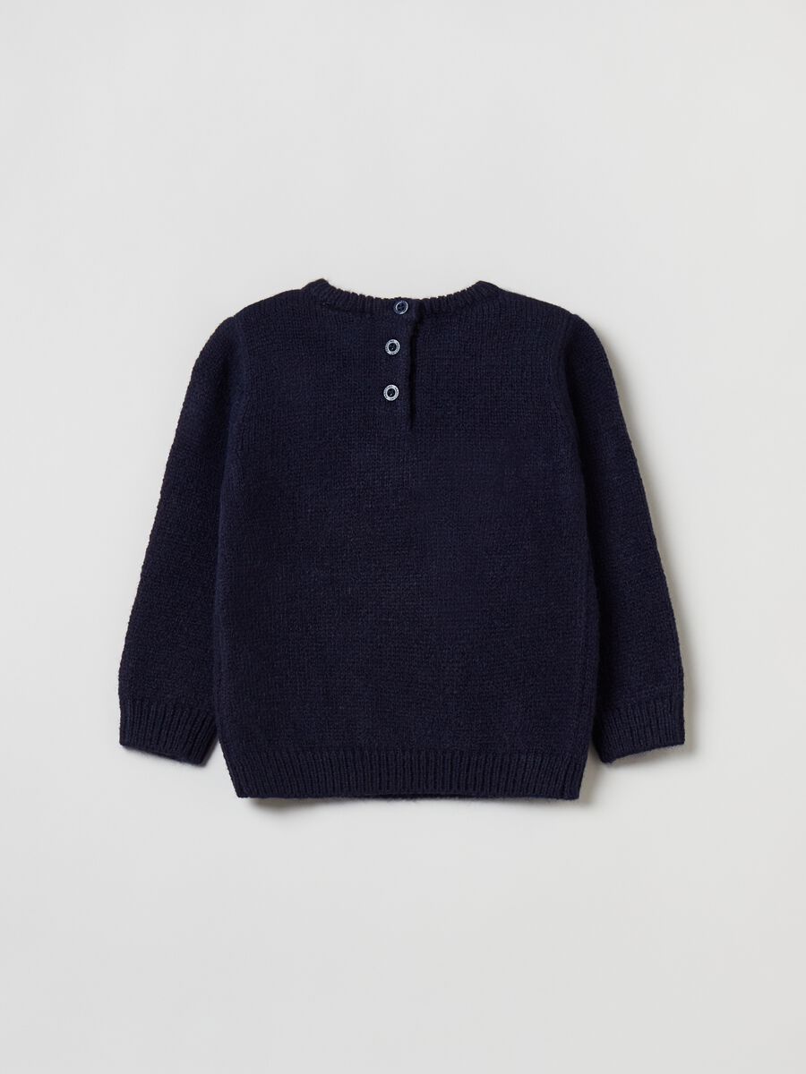Pullover con disegno renna jacquard_1