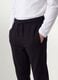 Black organic cotton jogger trousers_2