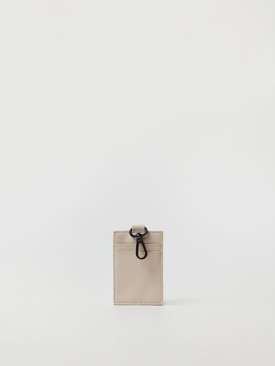 Porta tessere con moschettone_0