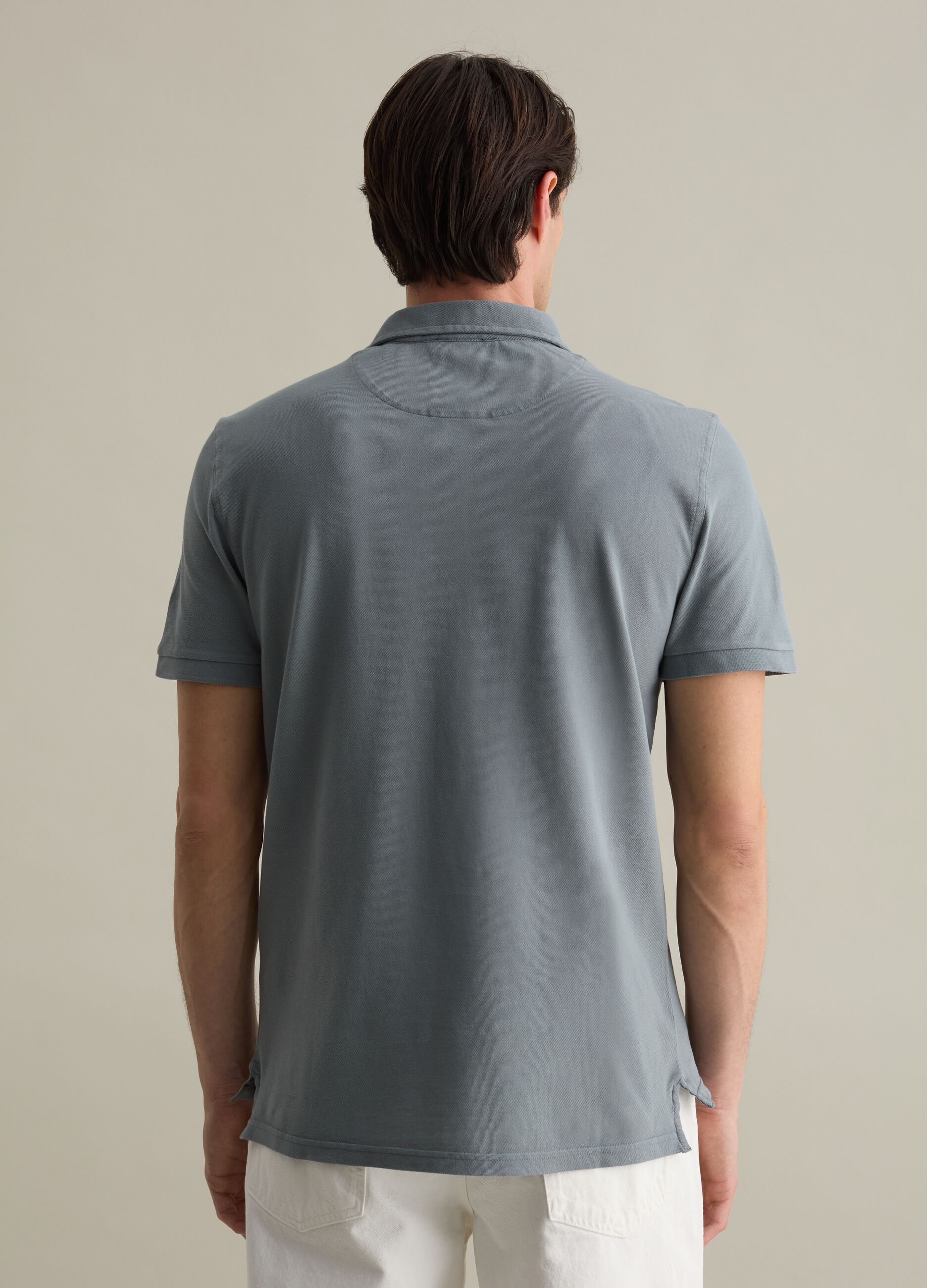 Polo in piquet di cotone