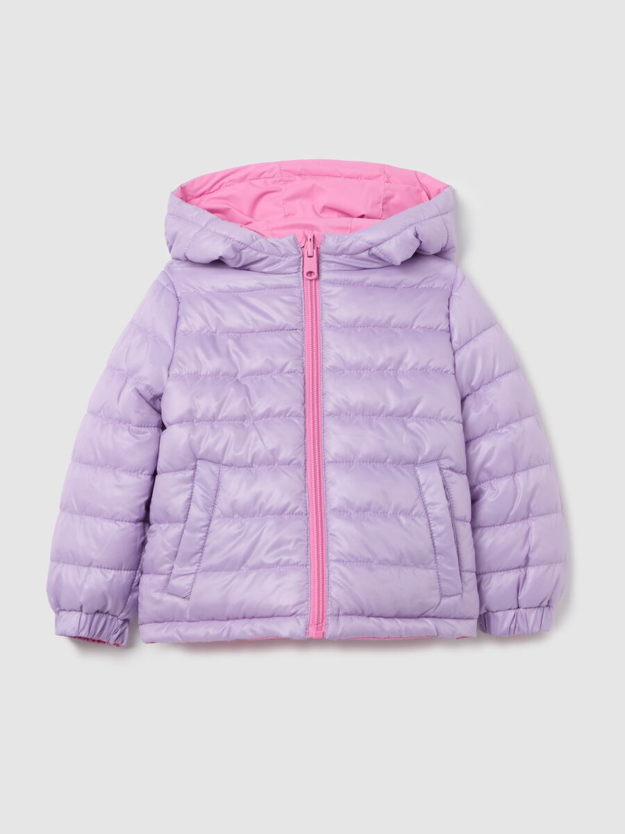 Ultralight reversible down jacket with hood_1