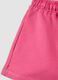 Girls&rsquo; pink pure cotton shorts, regular fit_3