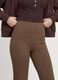 Brown flare-fit leggings in stretch viscose jersey_3