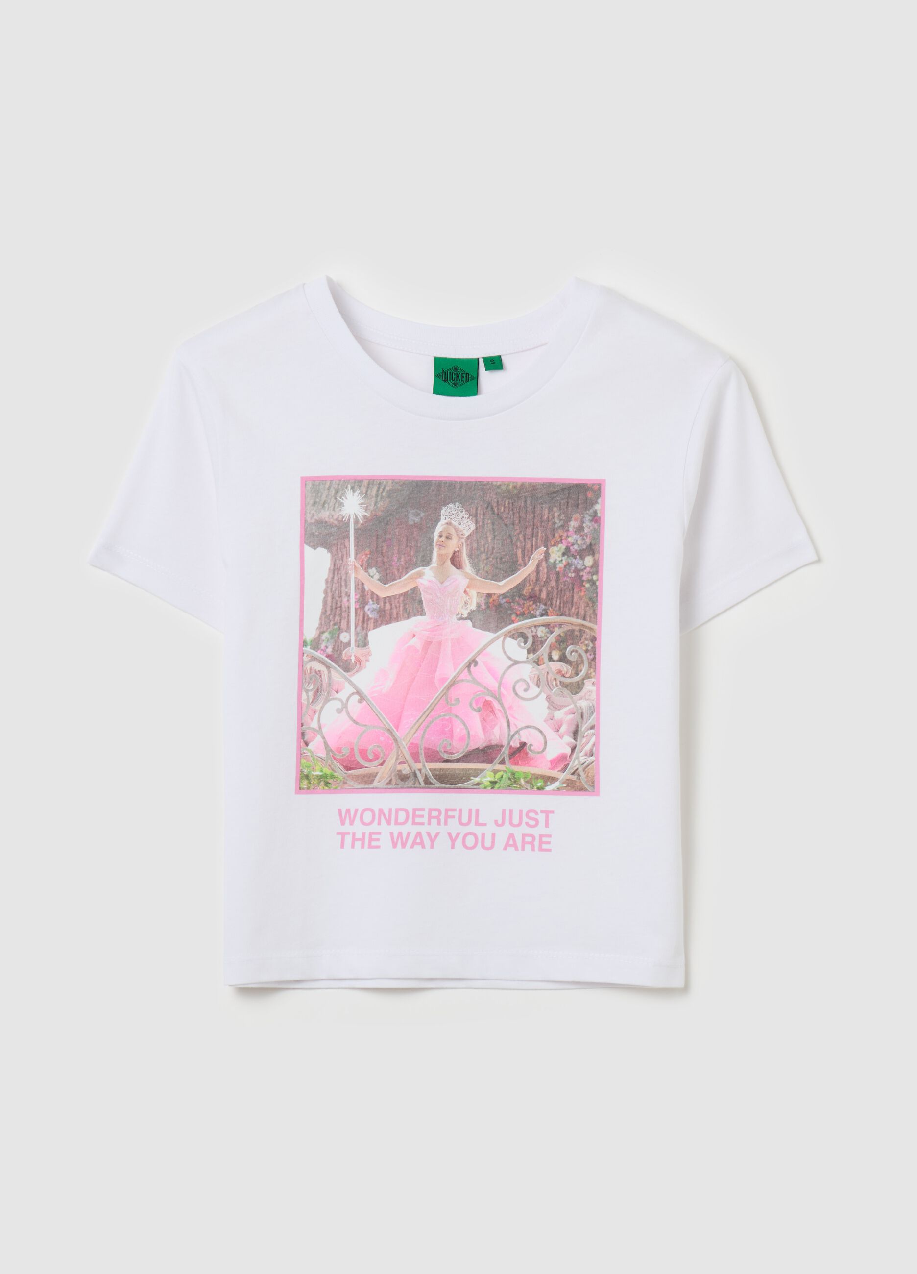 Slim-fit T-shirt with Wicked print