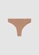 Slip alla brasiliana in cotone elasticizzato beige regular fit_4