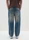 Low-rise blue jeans in pure cotton denim_2