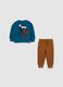 Fleece jogging set with Mickey Mouse print_0