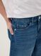 Boys&rsquo; blue denim cotton-blend regular-fit shorts_2