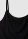 Women's Stretch Black Bodysuit with Rhinestones_5
