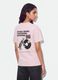 Pink relaxed-fit pure cotton T-shirt with print_2