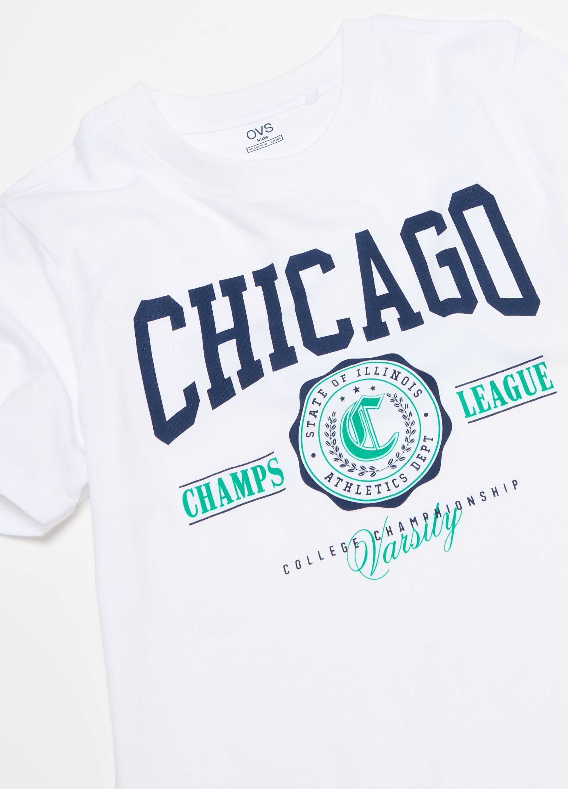 Jogging set con stampa lettering