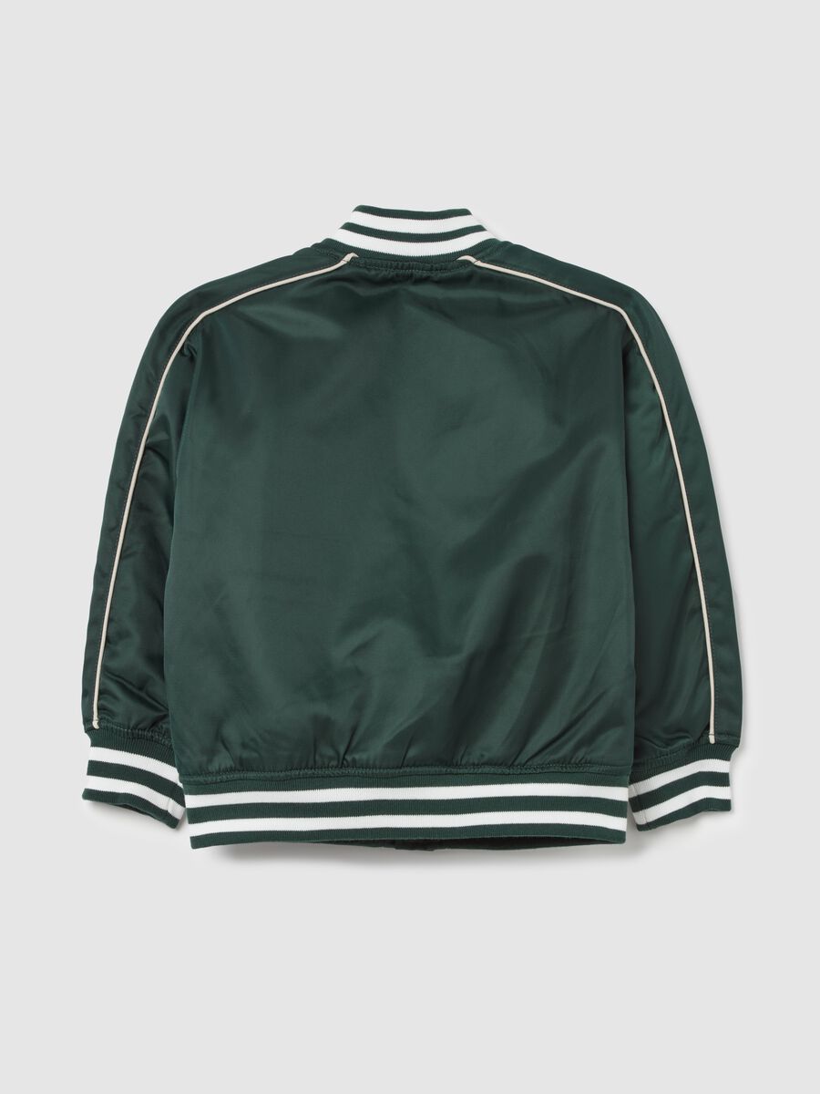 Varsity bomber jacket with sherpa lining_1