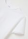Girls&rsquo; white regular-fit T-shirt in 100% cotton with print_3
