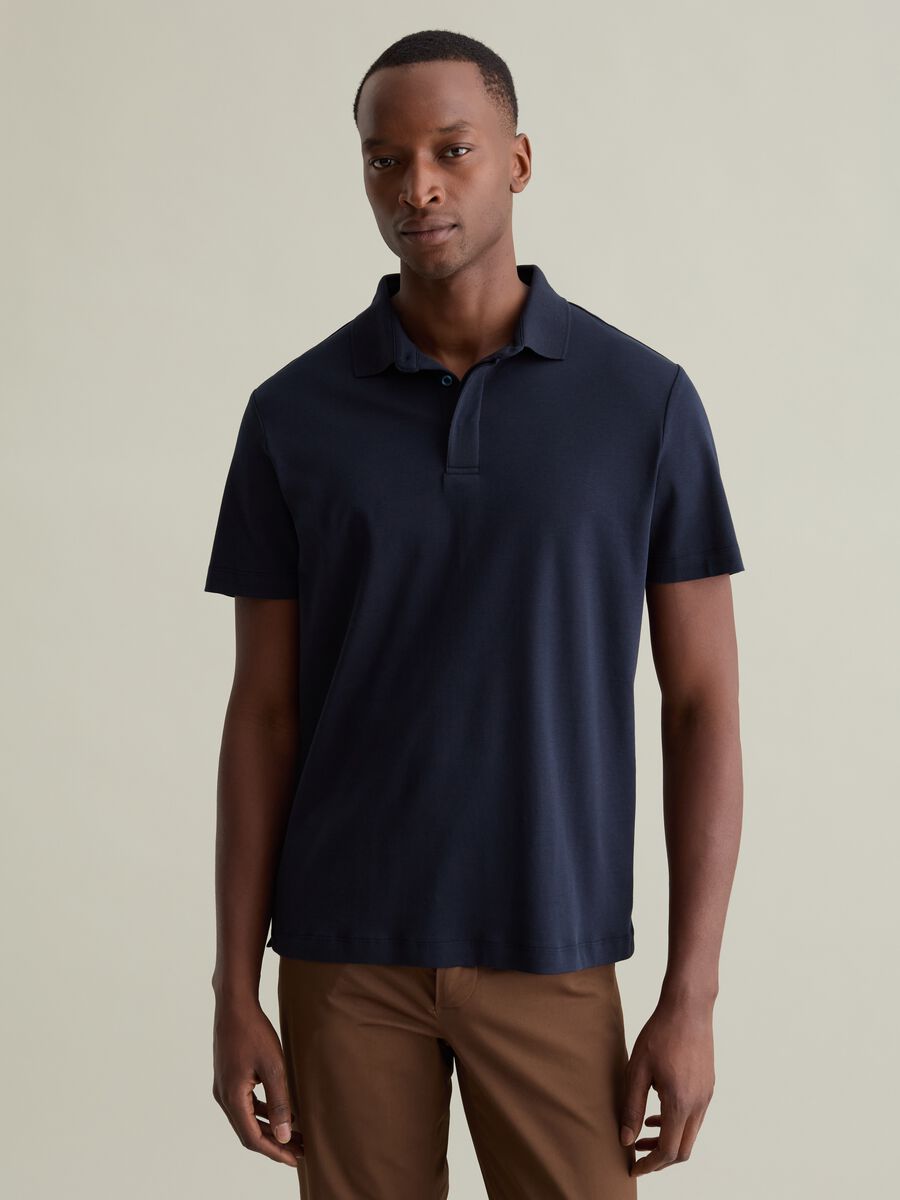 Cotton polo shirt_0