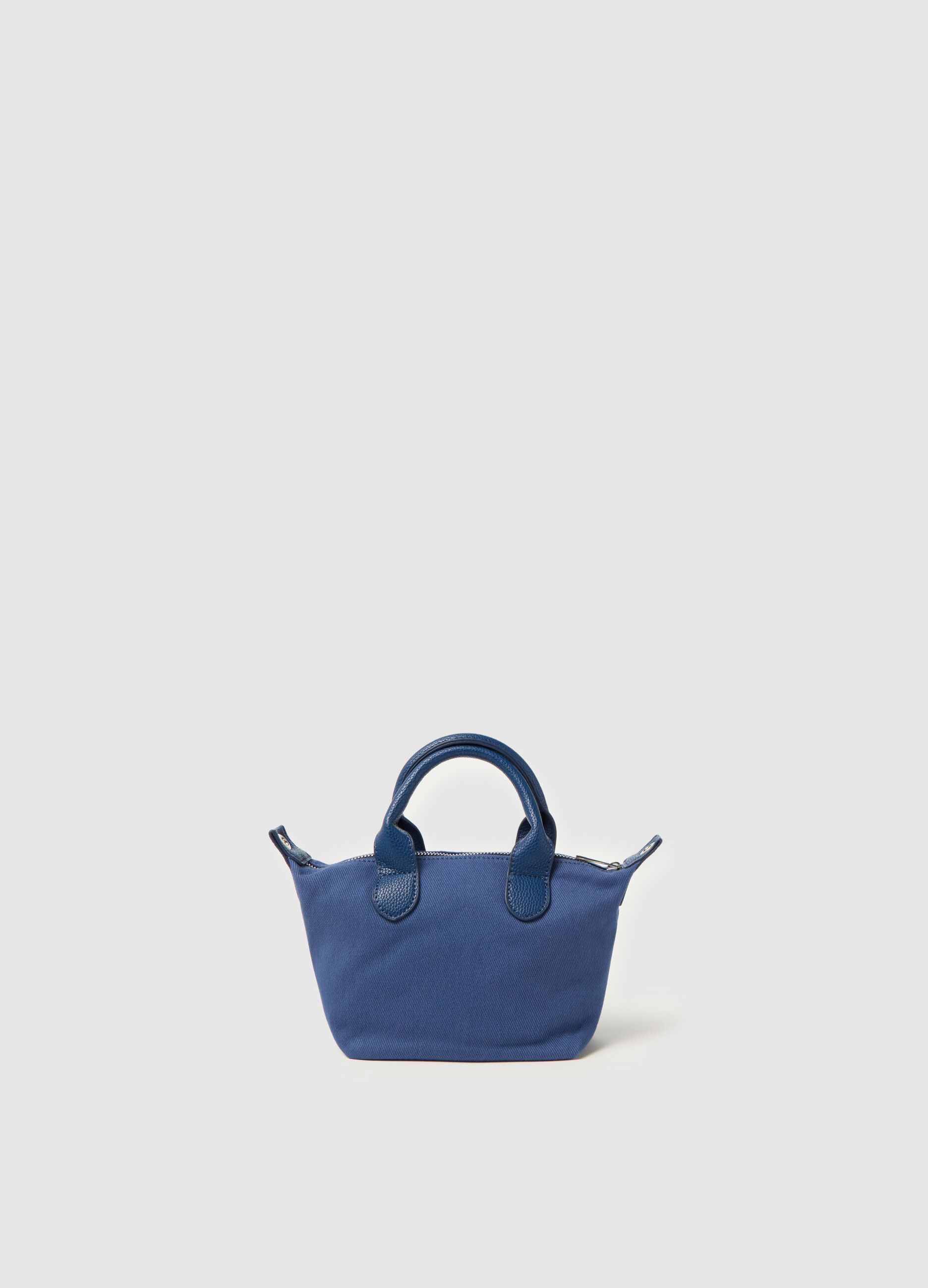 Mini shopper con tracolla 