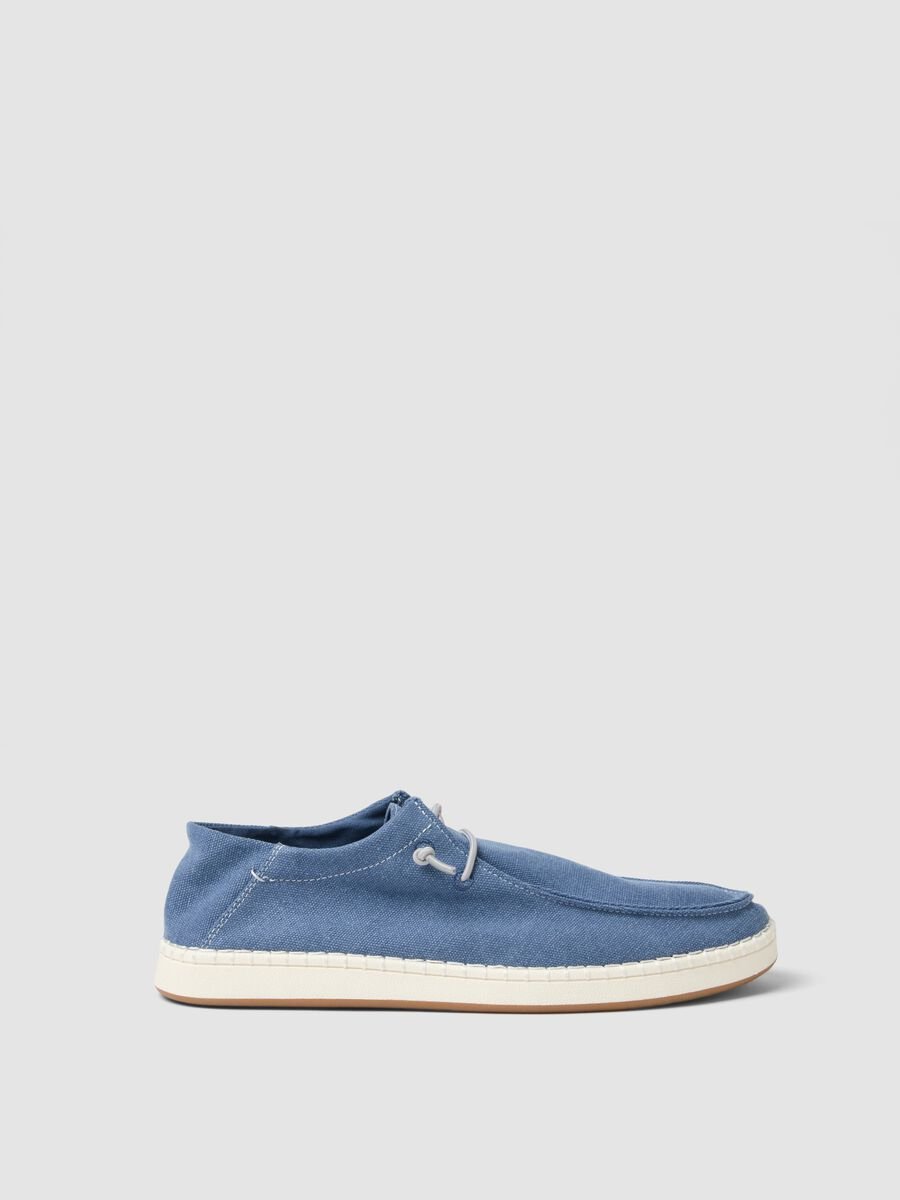 Scarpe blu casual_0