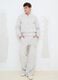Faux Suede Bomber Jacket &ndash; Light Beige_2