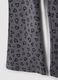 Girls&rsquo; grey skinny organic cotton leggings with heart print_3