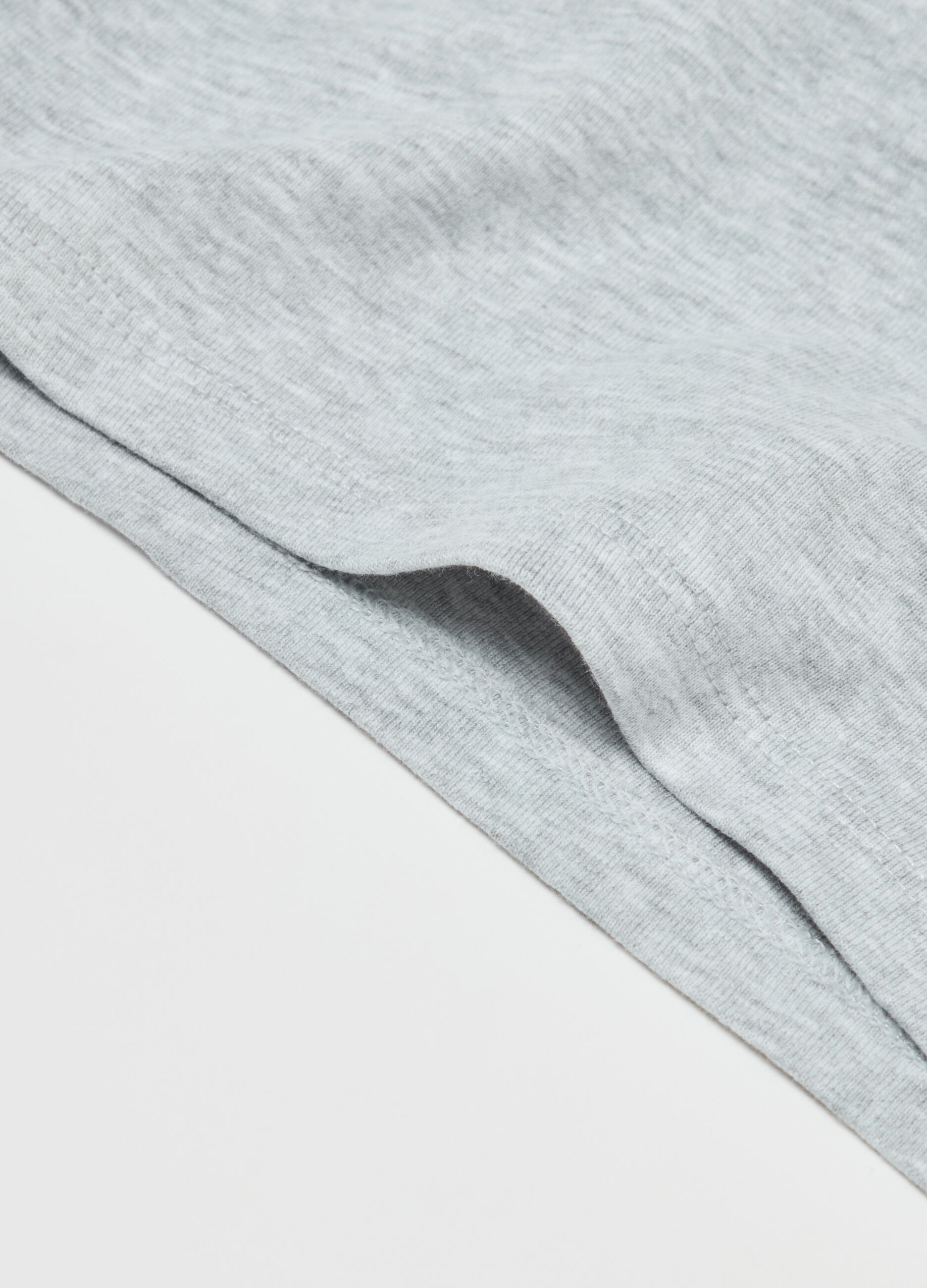 Two-pack racer back vests with round neck