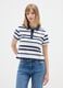 White and blue striped cotton polo shirt_1