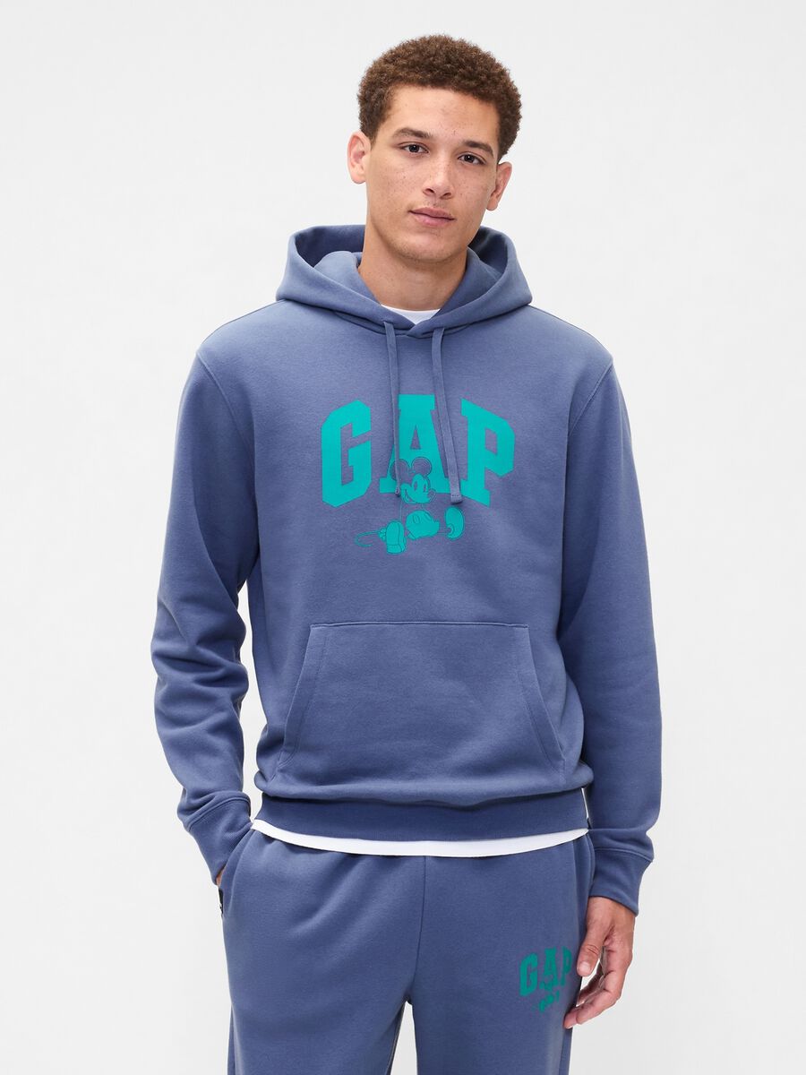 Blue Hooded Sweatshirt_0