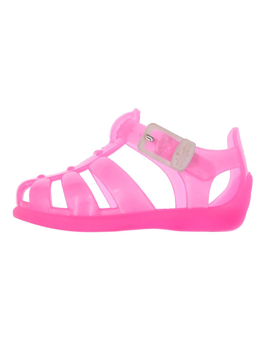 Girls' Pink Sandals with Adjustable Fastening_0