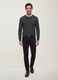 Grey crew-neck viscose-blend jumper, regular fit_2