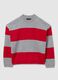 Grey and Red Striped Jumper_4
