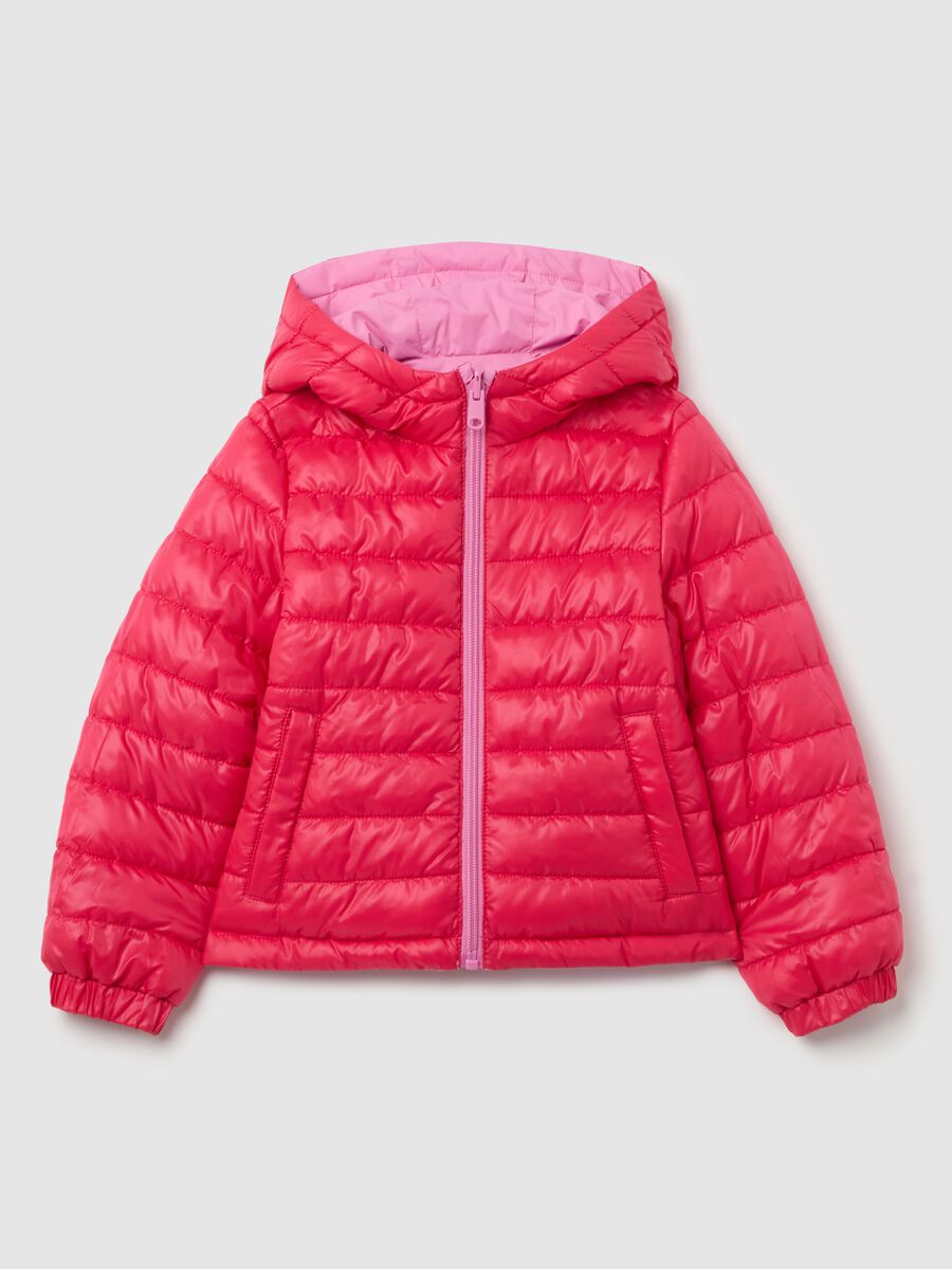 Ultralight reversible down jacket with hood_1
