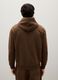 Brown Hoodie with Zip_3