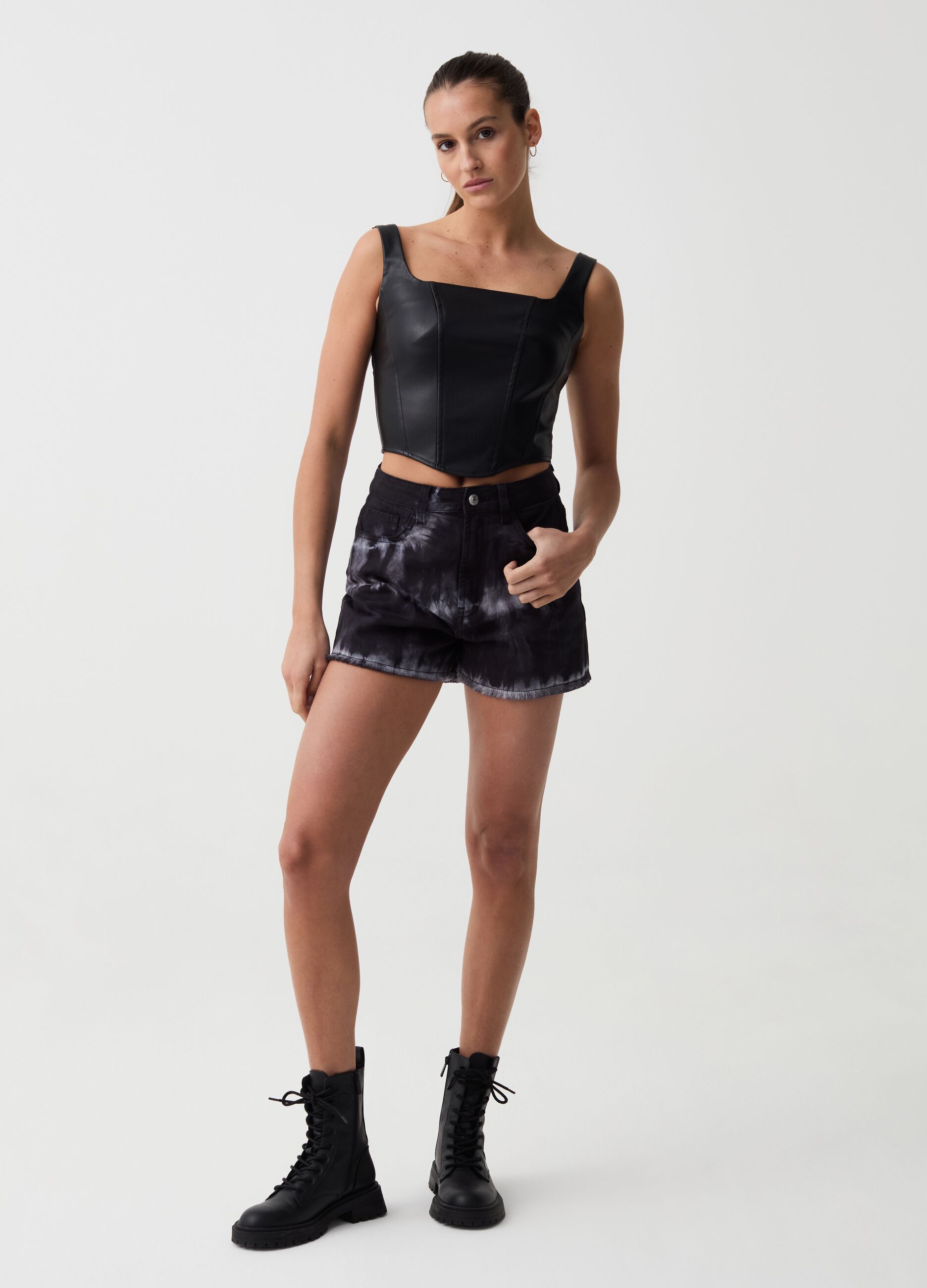 Shorts e Pantaloncini Donna Cargo in Jeans e in Tuta OVS
