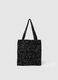 Black shopper bag with sequins_0