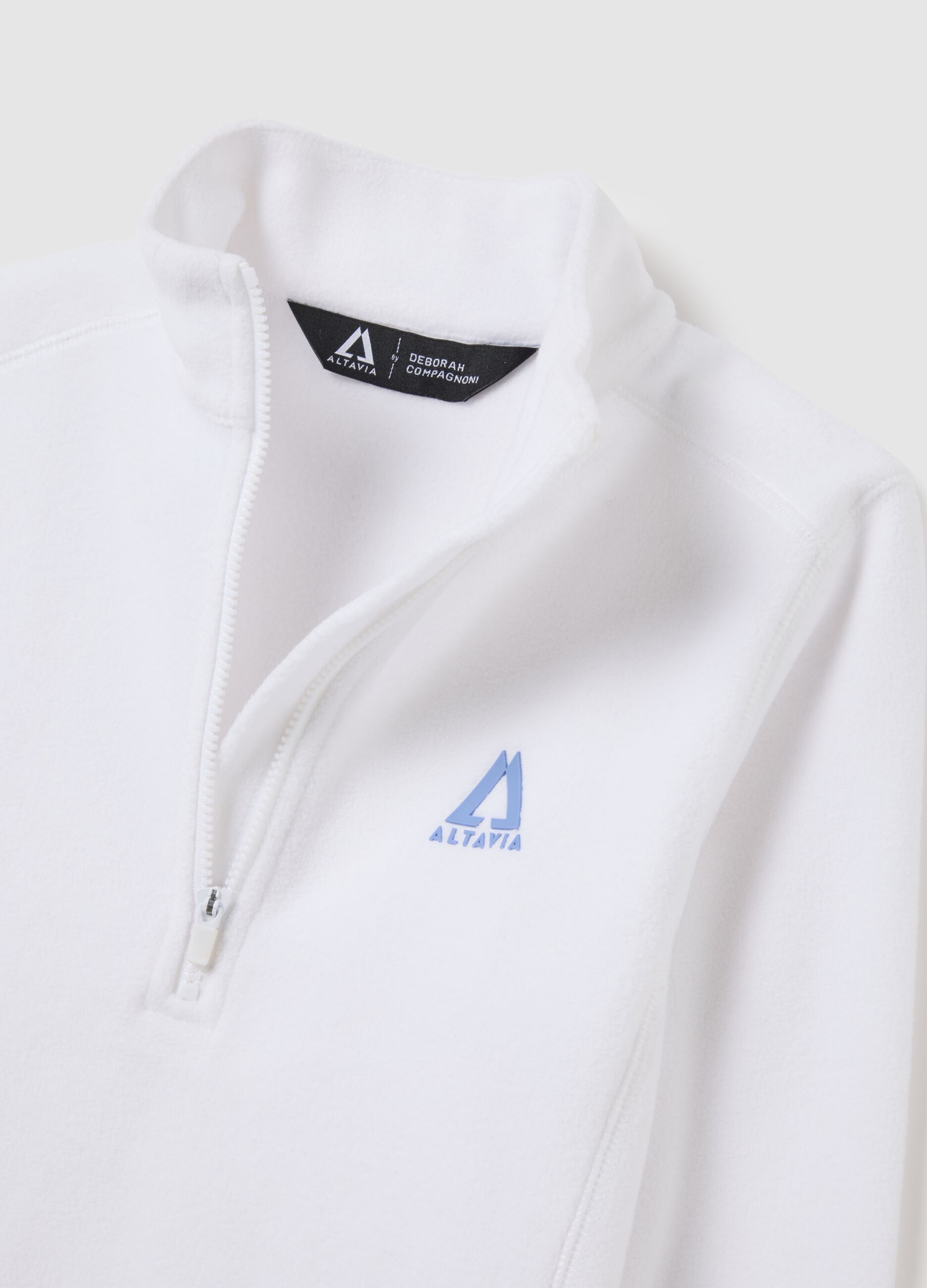 Pile half zip ALTAVIA WITH DEBORAH COMPAGNONI