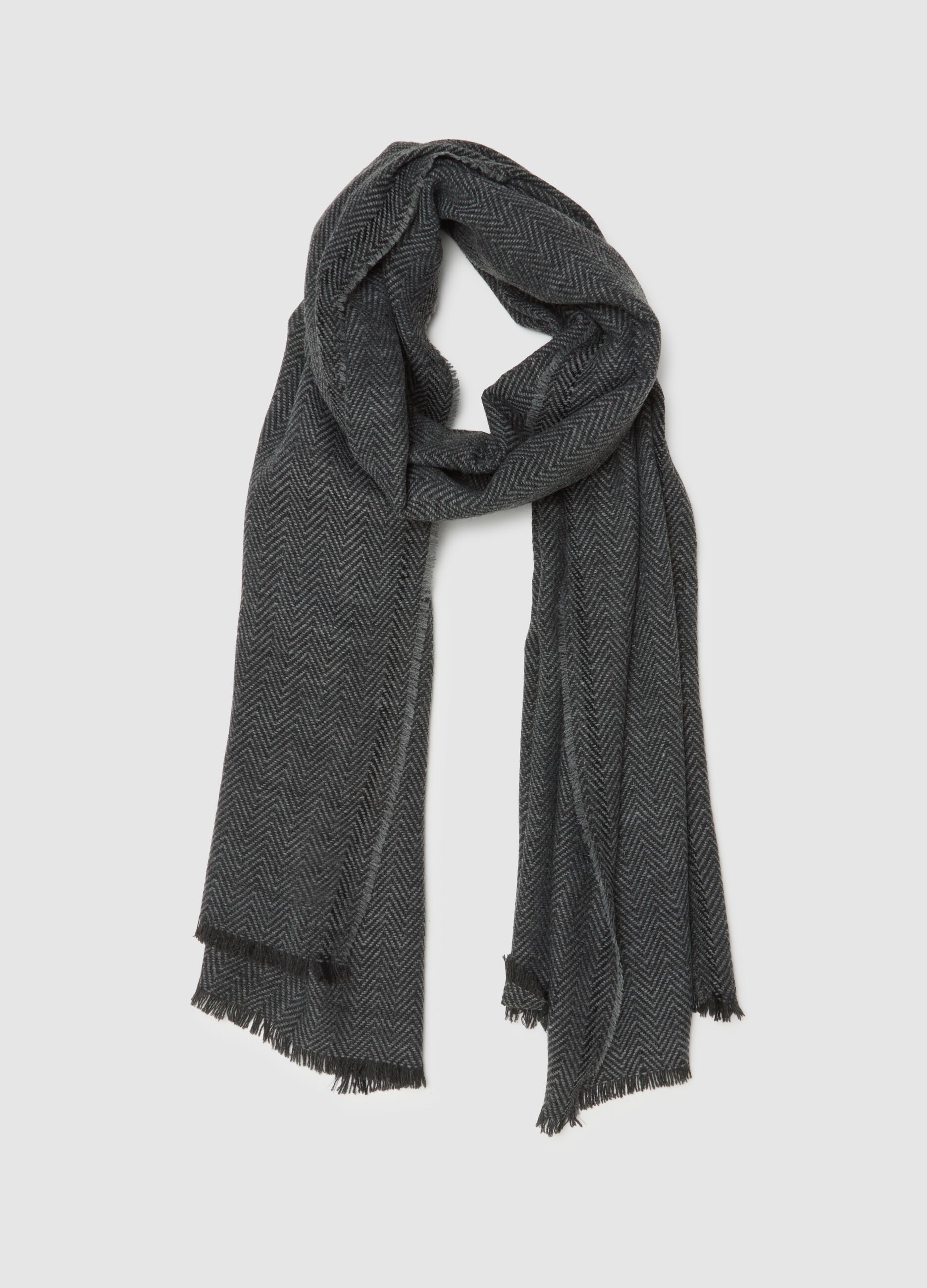Grey Scarf