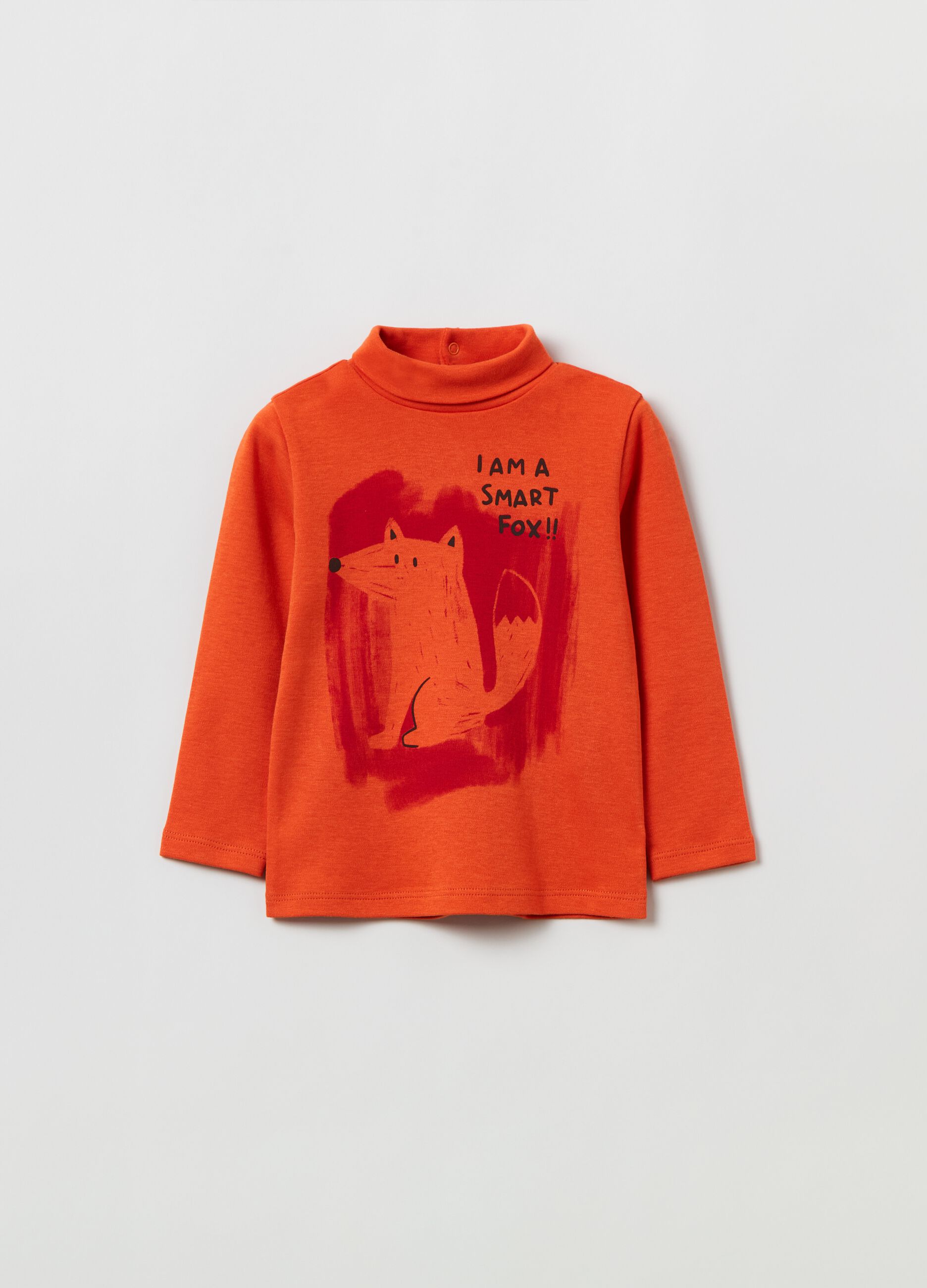 T shirt maniche lunghe a collo alto FAGOTTINO da Bimbo OVS