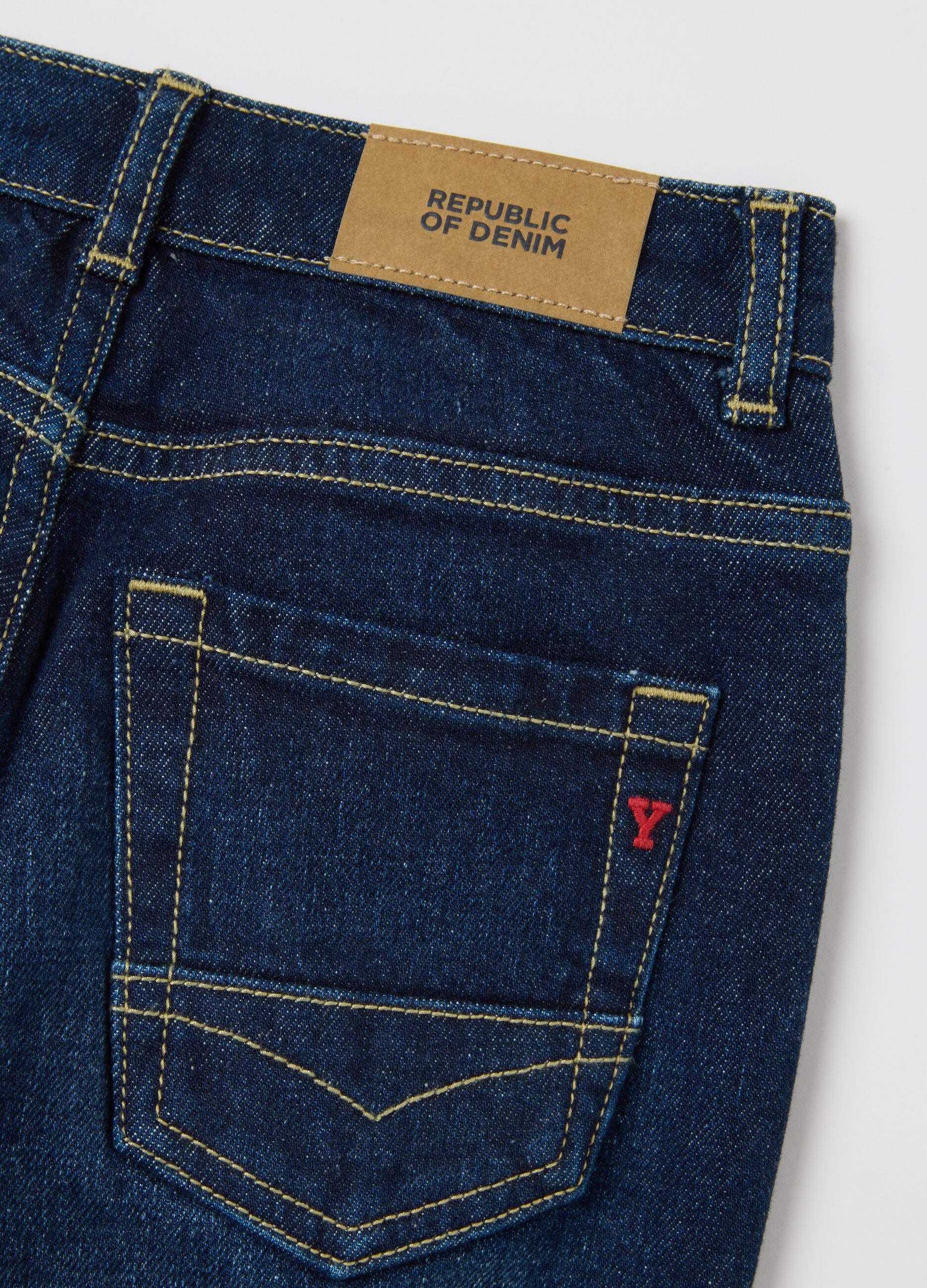 Children's loose fit denim jeans