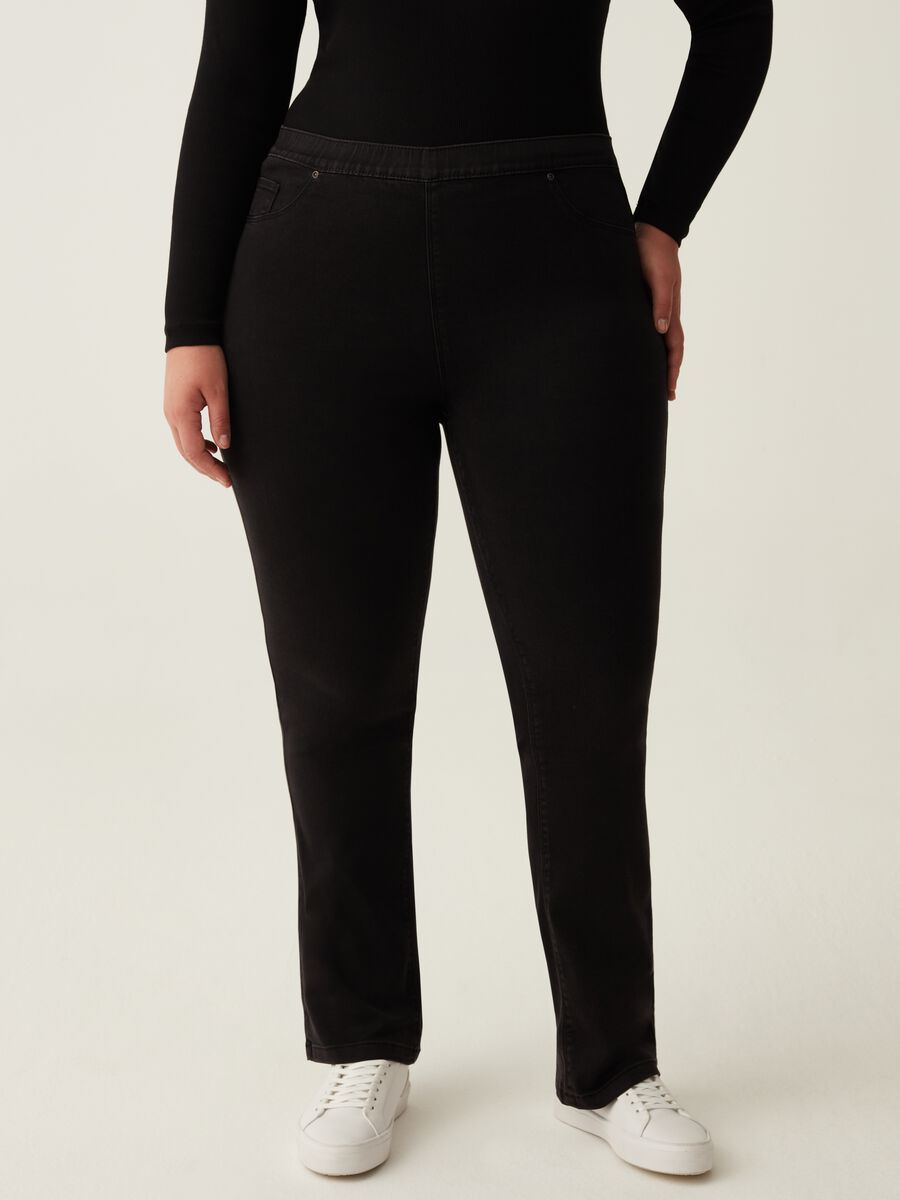 Jeans bootcut fit stretch Curvy_1