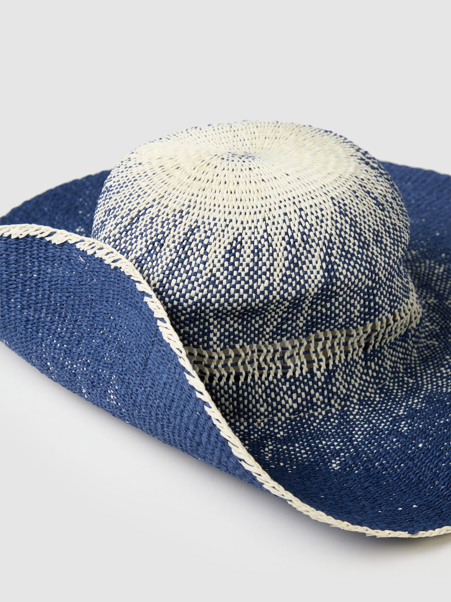 Multicolour women's straw hat_2