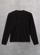 Black Knit Long-Sleeve T-Shirt_6