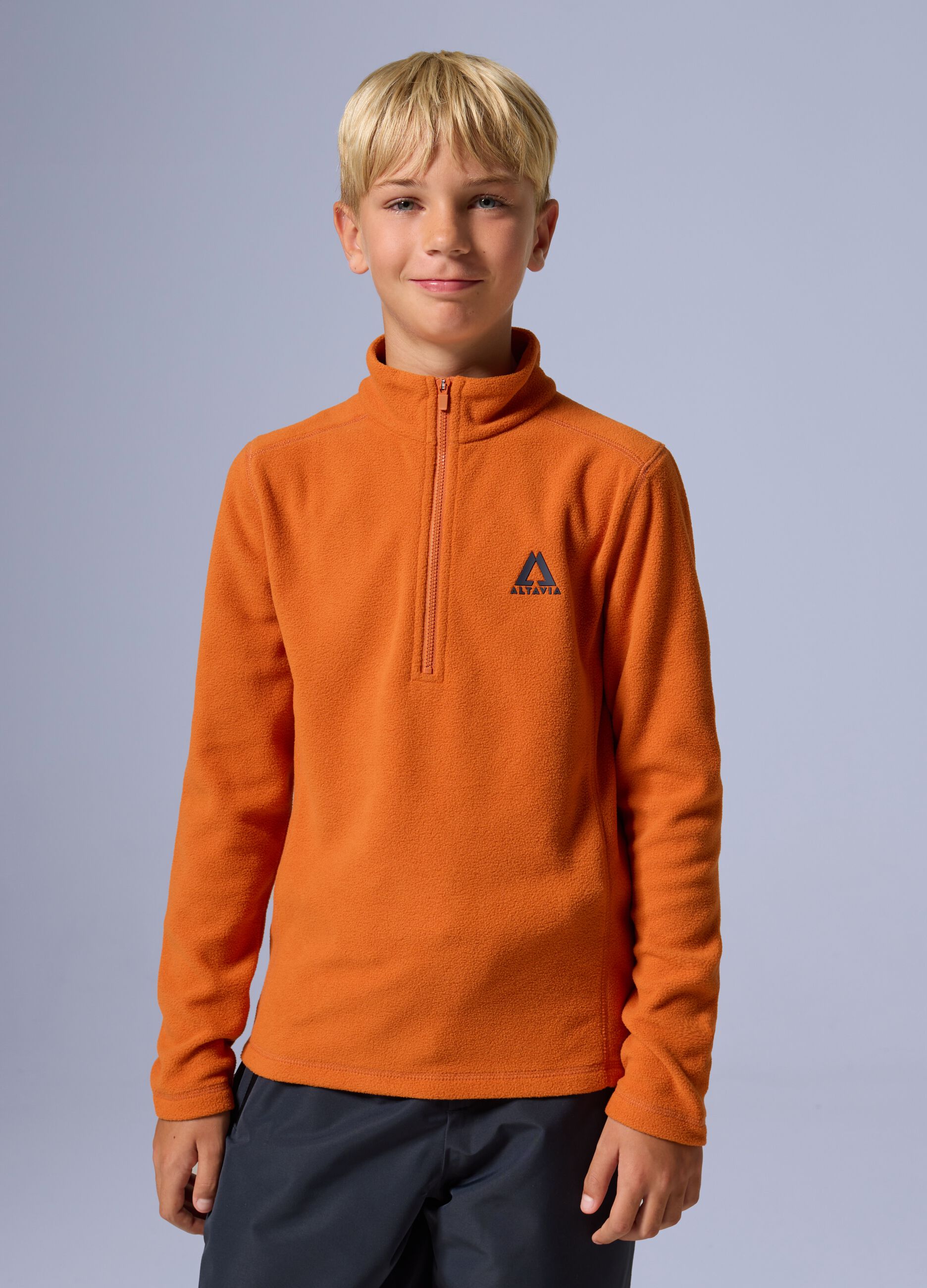 Pile half zip ALTAVIA WITH DEBORAH COMPAGNONI