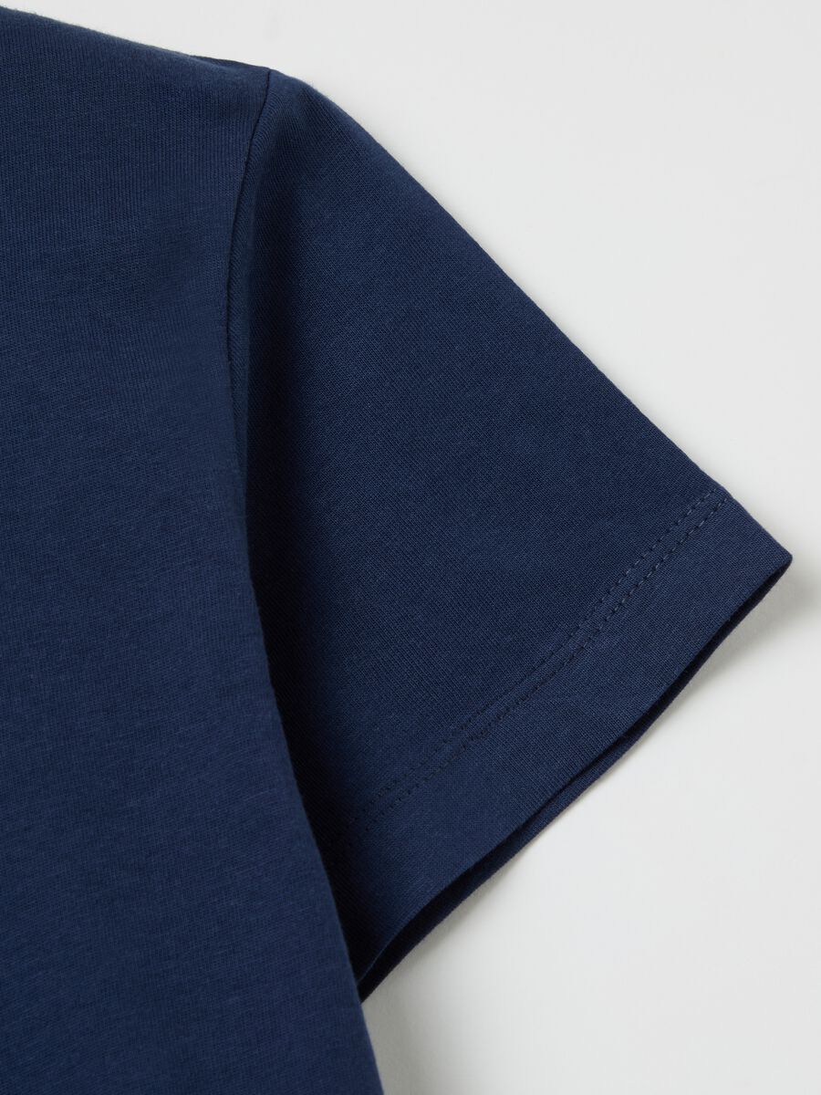 T-shirt in cotone con stampa_3