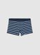 Children's Multicolour Striped Stretch Cotton Boxers_0